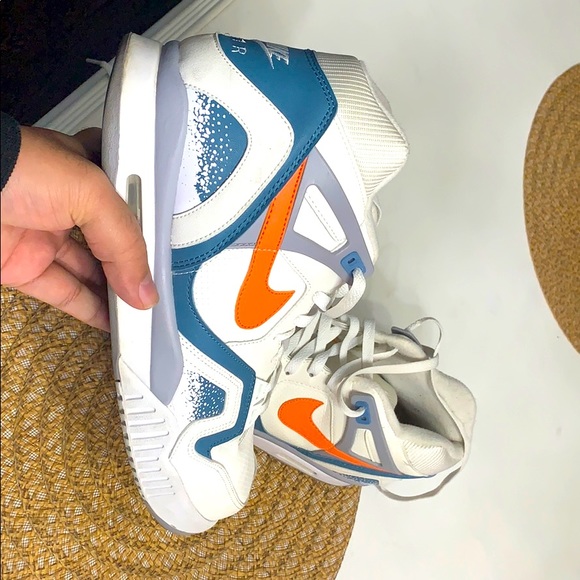 Nike Air Tech Challenge II (Clay Blue x Orange) - Picture 2 of 2